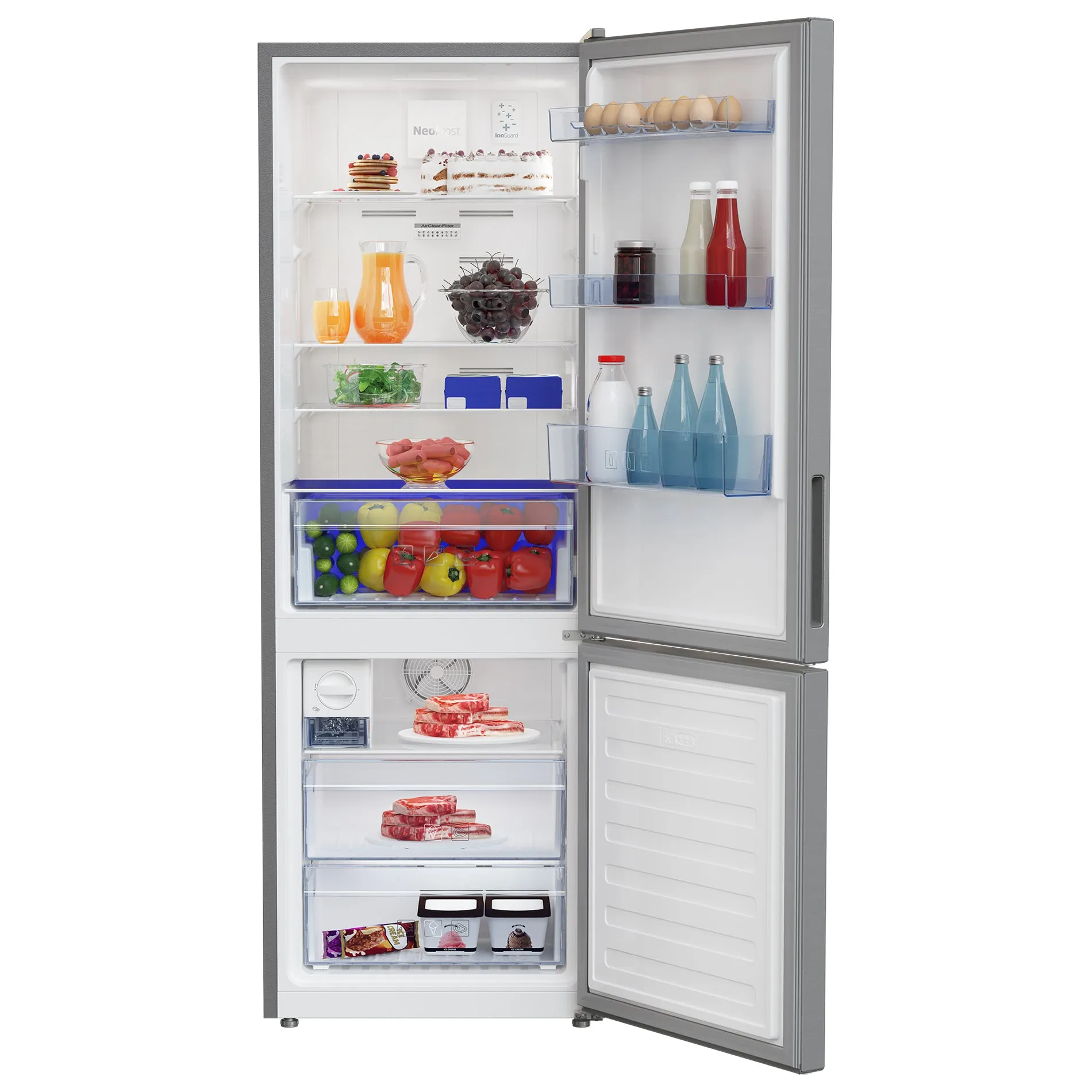 RCNT340I50VP 323L 2-DOOR (BOTTOM FREEZER) FRIDGE