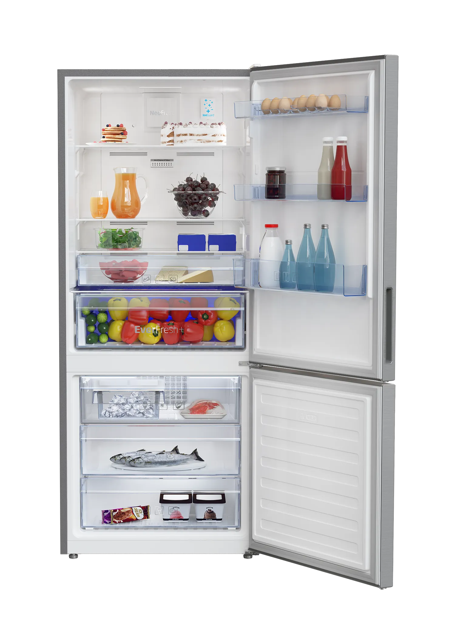 RCNT415E50VZP 396L 2-DOOR (BOTTOM FREEZER) FRIDGE