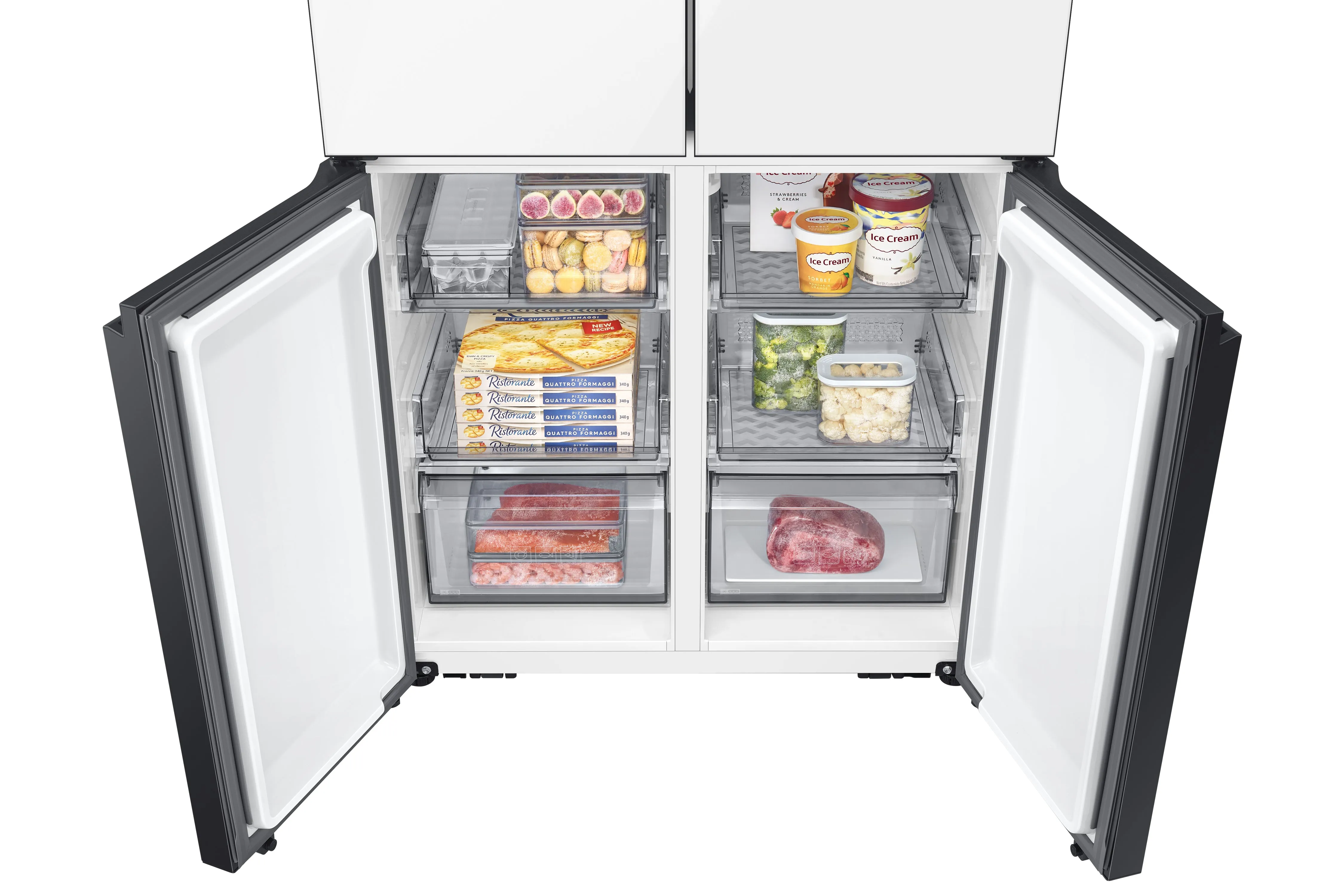 RM70F63R3WSS 648L BESPOKE 4-DOOR FRIDGE / FREE GIFT REDEEM FROM SAMSUNG