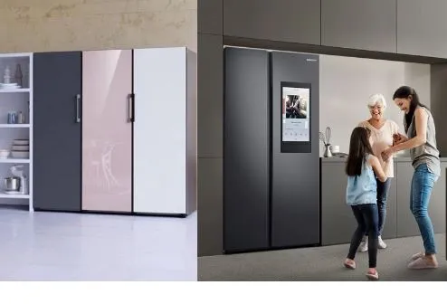 Samsung RA-F17DBB31GG BESPOKE Bottom Panel for 4-Door Flex Refrigerator