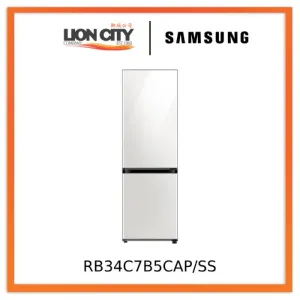 Samsung RB34C7B5CAP/SS 344L 2-Door Fridge