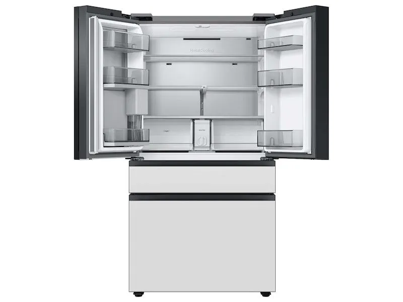 Samsung RF23BB860012 Bespoke 4-Door French Door Refrigerator (23 Cu. Ft.) With Beverage Center&#8482; In White Glass