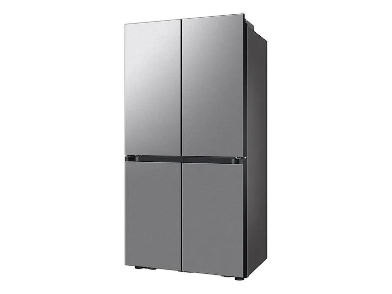Samsung RF23DB9600QL Bespoke Counter Depth 4-Door Flex&#8482; Refrigerator (23 Cu. Ft.) With Beverage Center &#8482; In Stainless Steel - (With Customizable Door Panel Colors)