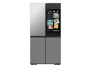 Samsung RF23DB9900QD Bespoke Counter Depth 4-Door Flex&#8482; Refrigerator (23 Cu. Ft.) With Ai Family Hub &#8482; And Ai Vision Inside&#8482; In Stainless Steel