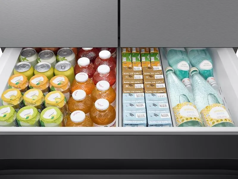 Samsung RF29BB8600QL Bespoke 4-Door French Door Refrigerator (29 Cu. Ft.) With Beverage Center&#8482; In Stainless Steel