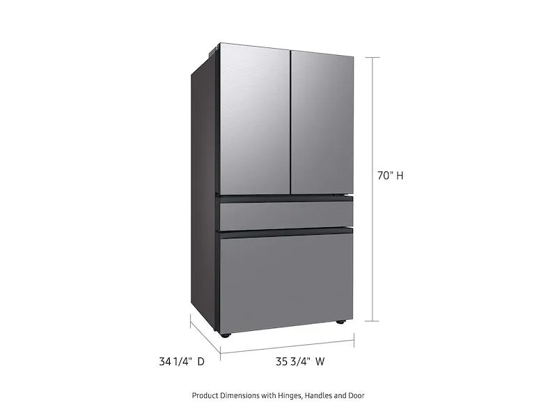 Samsung RF29BB8600QL Bespoke 4-Door French Door Refrigerator (29 Cu. Ft.) With Beverage Center&#8482; In Stainless Steel