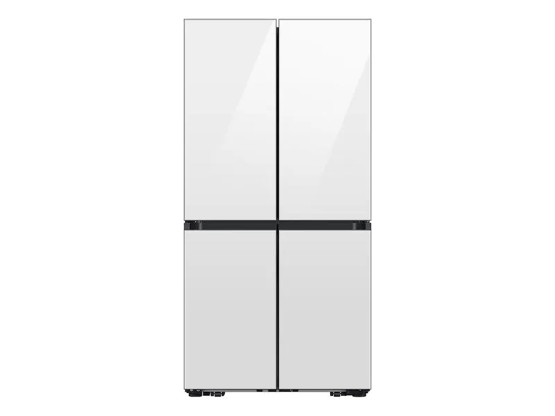 Samsung RF29DB960012 Bespoke 4-Door Flex&#8482; Refrigerator (29 Cu. Ft.) With Beverage Center&#8482; In White Glass - (With Customizable Door Panel Colors)