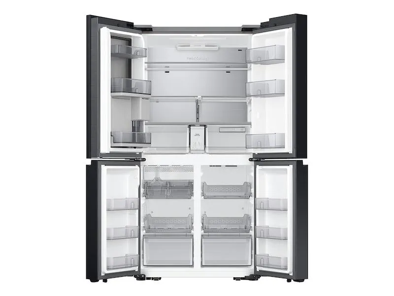 Samsung RF29DB960012 Bespoke 4-Door Flex&#8482; Refrigerator (29 Cu. Ft.) With Beverage Center&#8482; In White Glass - (With Customizable Door Panel Colors)
