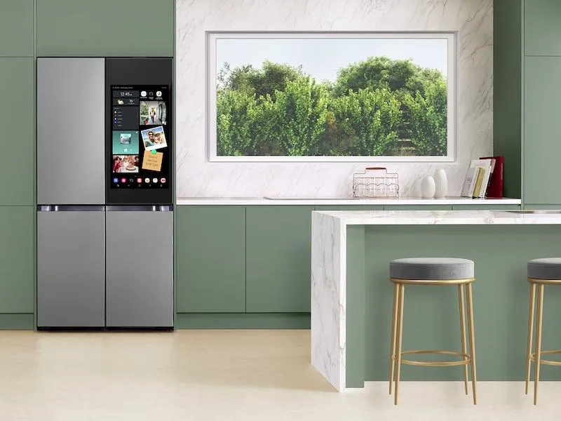 Samsung RF29DB9900QD Bespoke 4-Door Flex&#8482; Refrigerator (29 Cu. Ft.) With Ai Family Hub &#8482; And Ai Vision Inside&#8482; In Stainless Steel
