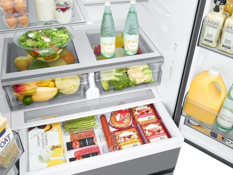 Samsung RF31CG7200SR 31 Cu. Ft. Mega Capacity 4-Door French Door Refrigerator With Dual Auto Ice Maker In Stainless Steel