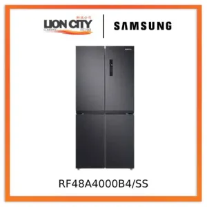Samsung RF48A4000B4/SS Twin Cooling Plus Multi Door Refrigerators, 468L, Energy Rating 2 Ticks