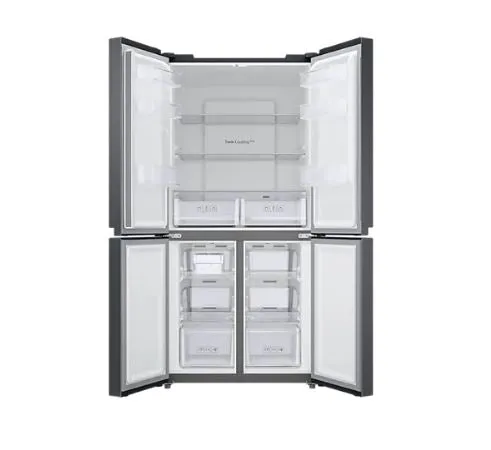 Samsung RF48A4000B4/SS Twin Cooling Plus Multi Door Refrigerators, 468L, Energy Rating 2 Ticks