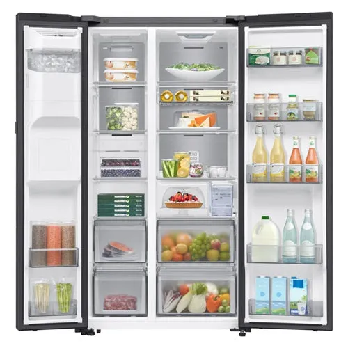 Samsung RS90F65D3FSS 615LSide-by-Side Fridge With Non-Pumbing Ice & Water Dispenser
