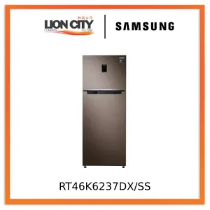 Samsung RT46K6237DX/SS, Top Mount Freezer Refrigerator, 453L, 3 Ticks