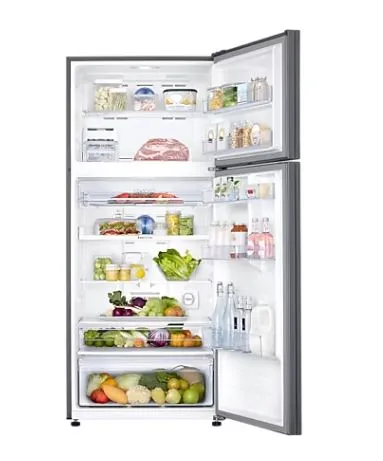 Samsung RT53K6257SL/SS Twin Cooling Plus  Refrigerator Top Mount Freezer 528L, Smart Conversion