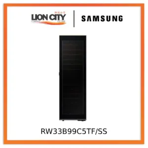 Samsung RW33B99C5TF/SS Bespoke Infinite Line Wine Cellar, 101 Bottles