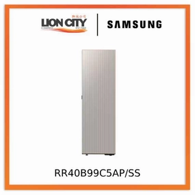 Samsung RR40B99C5AP/SS 380L Bespoke Infinite Line 1-Door Fridge, 3 Ticks
