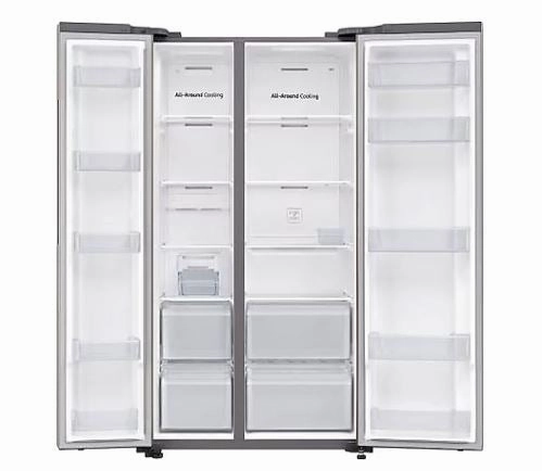 Samsung RS62R5006F8/SS Side by Side Fridge (NET 647L)