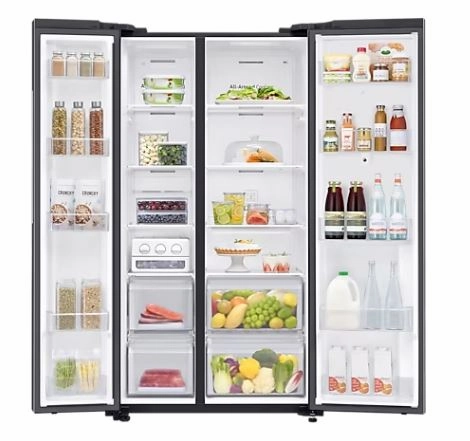 Samsung RS62T5F04B4/SS Family Hub 628L Refrigerator