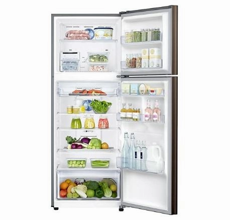 Samsung RT38K503ADX/SS 2-Door Fridge (Gross 397L) Twin Cooling Plus  Refrigerator TOP MOUNT FREEZER