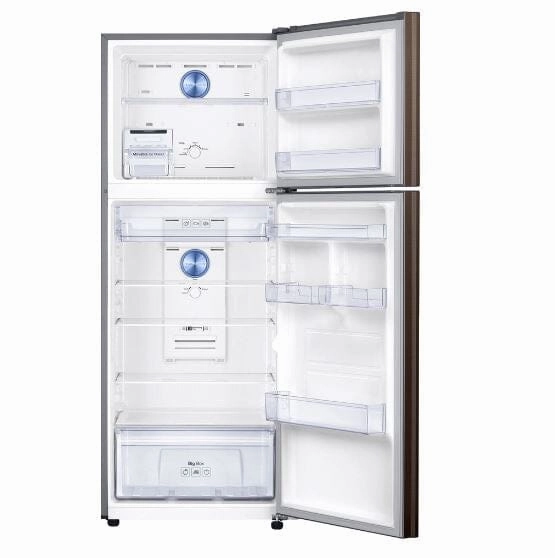 Samsung RT38K503ADX/SS 2-Door Fridge (Gross 397L) Twin Cooling Plus  Refrigerator TOP MOUNT FREEZER