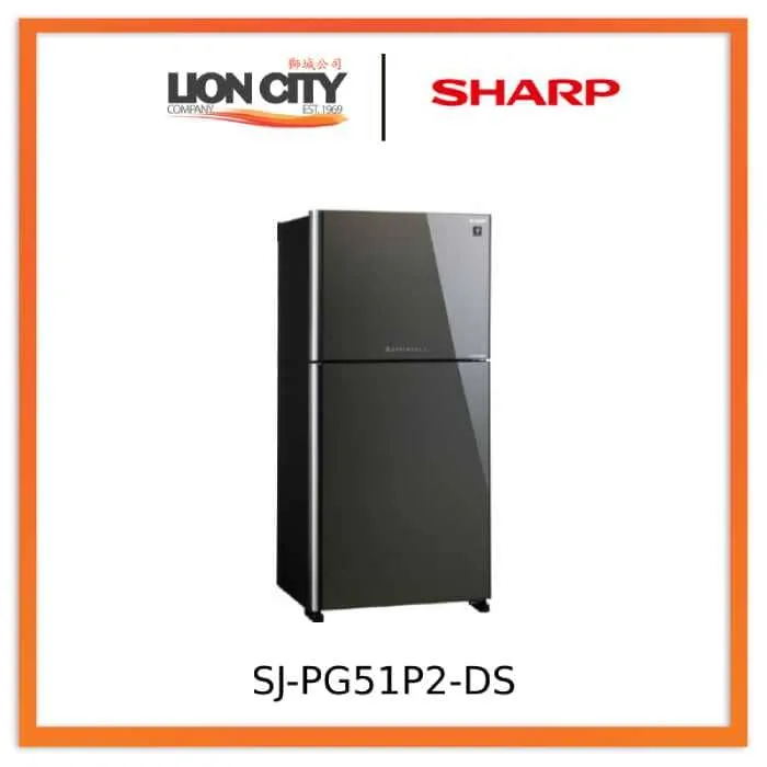 Sharp SJ-PG51P2-DS 512L  Grand Top Refrigerator