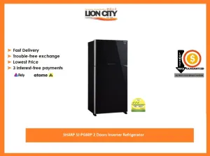 SHARP SJ-PG60P 2 Doors Inverter Refrigerator