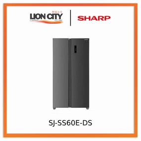 Sharp SJ-SS60E-DS 599L 2 Door Refrigerator