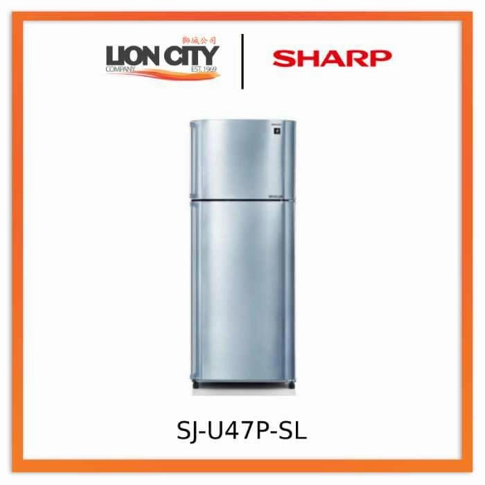 Sharp SJ-U47P-SL/BK 2 Doors Inverter Refrigerator PRO Series