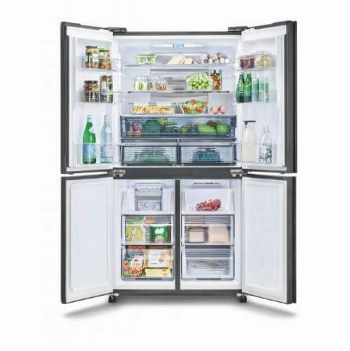 Sharp SJ-VX57PG-BK/DM J-Tech Inverter Net 567L Multi-Door Refrigerator