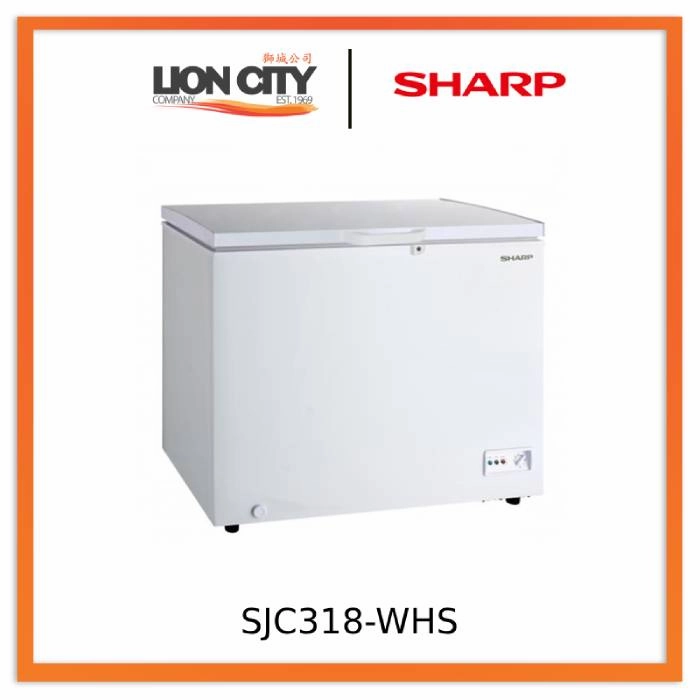Sharp SJC118-WHS / SJC168-WHS / SJC218-WHS / SJC318-WHS / SJC518-WH S93/140/190/282/435L Chest Freezer