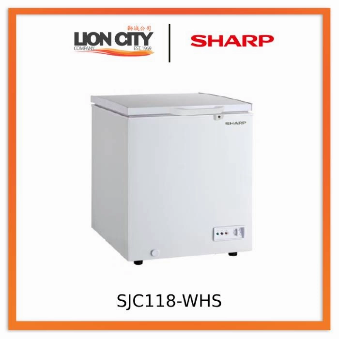 Sharp SJC118-WHS / SJC168-WHS / SJC218-WHS / SJC318-WHS / SJC518-WH S93/140/190/282/435L Chest Freezer