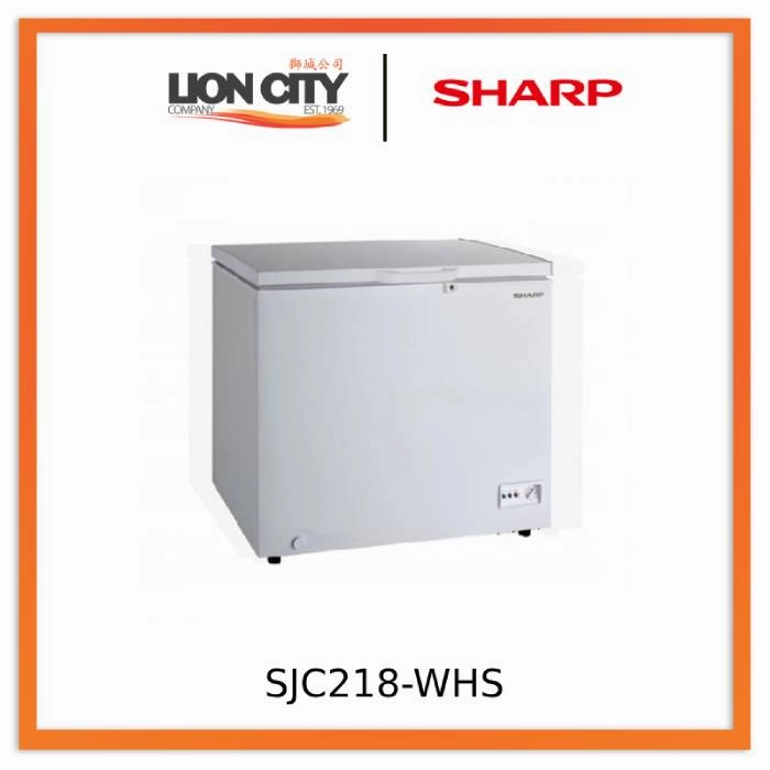 Sharp SJC118-WHS / SJC168-WHS / SJC218-WHS / SJC318-WHS / SJC518-WH S93/140/190/282/435L Chest Freezer