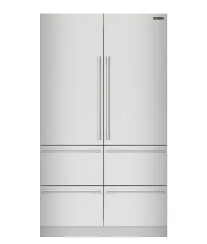 Signature Kitchen Suite SKSFD4826SP 48-Inch Built-In French Door Refrigerator, Pre-Assembled