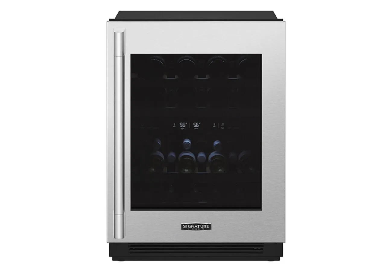 Signature Kitchen Suite SKSUW2401P 24-Inch Built-In Undercounter Wine Refrigerator