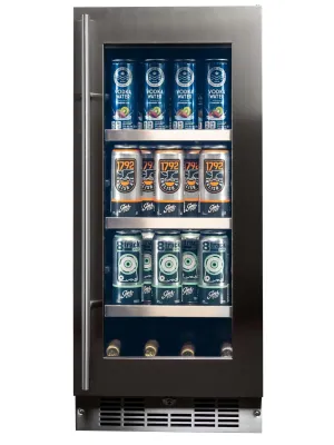 Silhouette SPRBC031D1SS Silhouette - 3.1 Cu. Ft. Built-In Under Counter Beverage Center