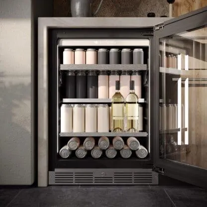 Silhouette SPRBC052D3SSP Silhouette Pro Gen 3 - 24" Built-In Beverage Center Panel-Ready