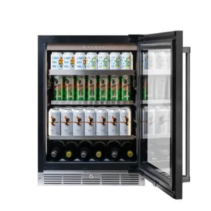 Silhouette SPRBC052D3SSP Silhouette Pro Gen 3 - 24" Built-In Beverage Center Panel-Ready