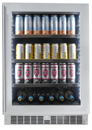 Silhouette SPRBC056D1SS Saxony 24" Single-Zone Beverage Center