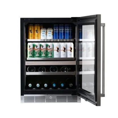 Silhouette SPRWBC052D3SSP Silhouette Pro Gen 3 - 24" Built-In Wine And Beverage Center Panel-Ready