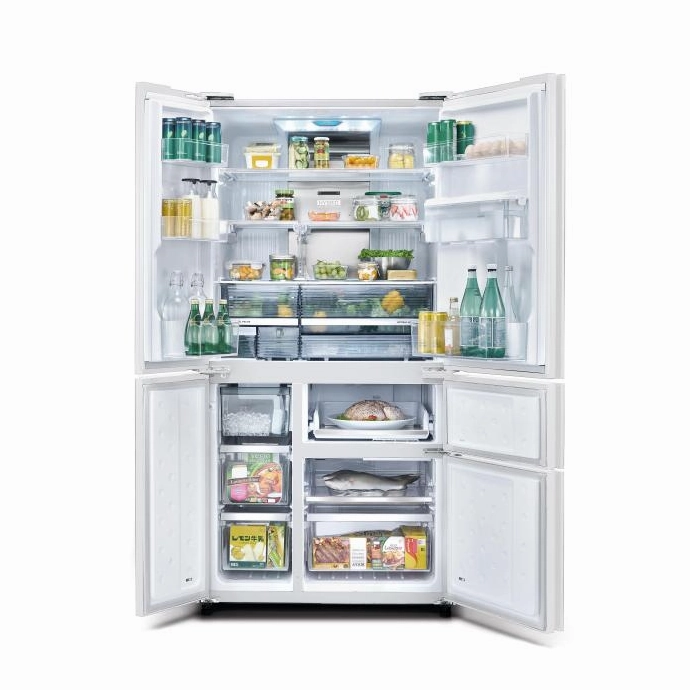 SJ-FX660S2-BK 660L MULTI-DOOR FRIDGE   FREE GIFT REDEEM FROM SHARP