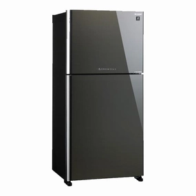 SJ-PG51P2-DS/BK 512L 2-DOOR GLASS DOOR FRIDGE