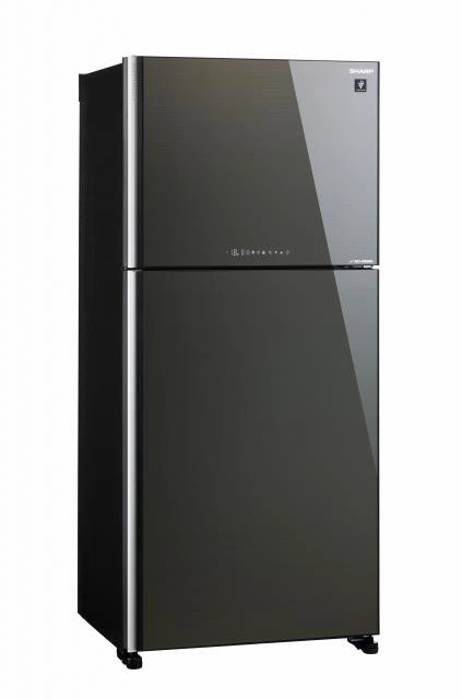 SJ-PG55P2-BK/DS 554L 2-DOOR FRIDGE