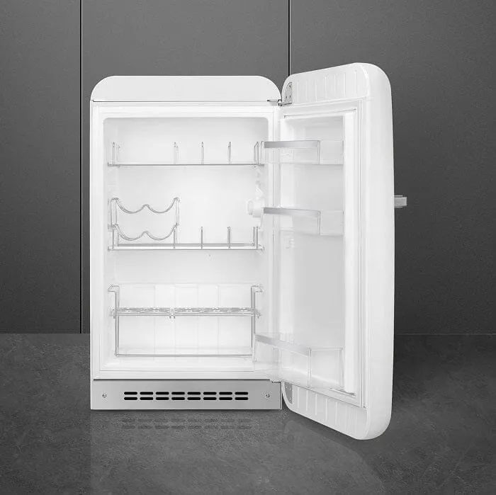 Smeg FAB10HRRD5 Free Standing Refrigerator One Door 50's Style Aesthetic