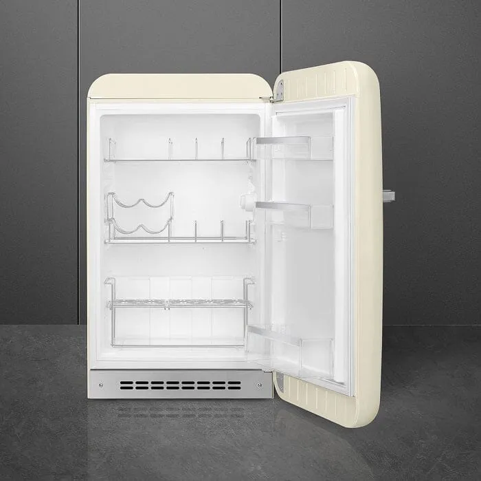 Smeg FAB10HRRD5 Free Standing Refrigerator One Door 50's Style Aesthetic