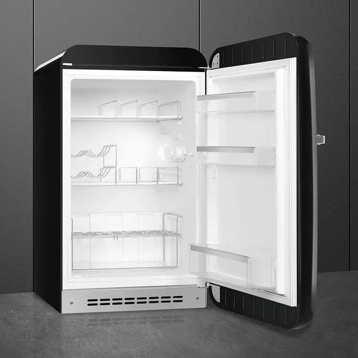 Smeg FAB10HRRD5 Free Standing Refrigerator One Door 50's Style Aesthetic