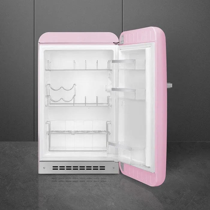Smeg FAB10HRRD5 Free Standing Refrigerator One Door 50's Style Aesthetic