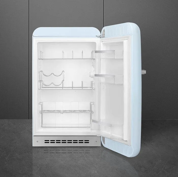 Smeg FAB10HRRD5 Free Standing Refrigerator One Door 50's Style Aesthetic