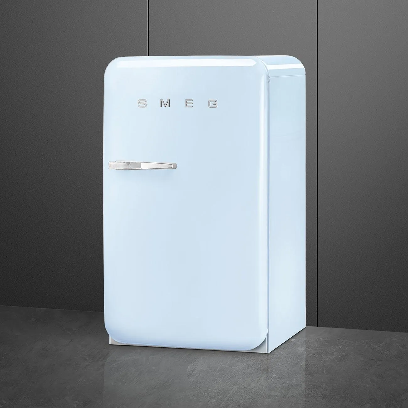 Smeg FAB10URPB3 Refrigerator Pastel Blue Fab10Urpb3