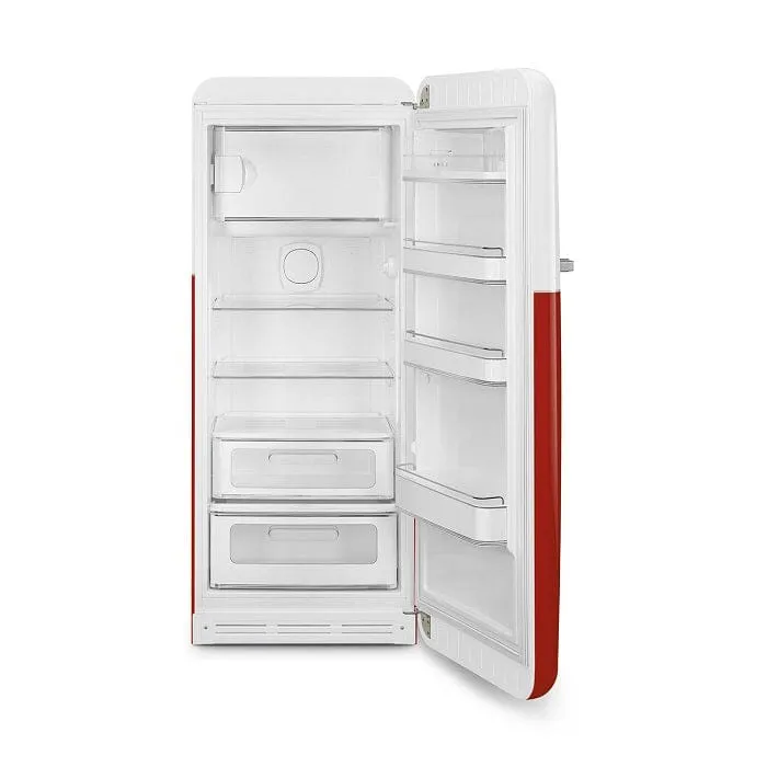 Smeg FAB28RDCC5 Free Standing Refrigerator One Door, Decorated / Special 50's Style Aesthetic